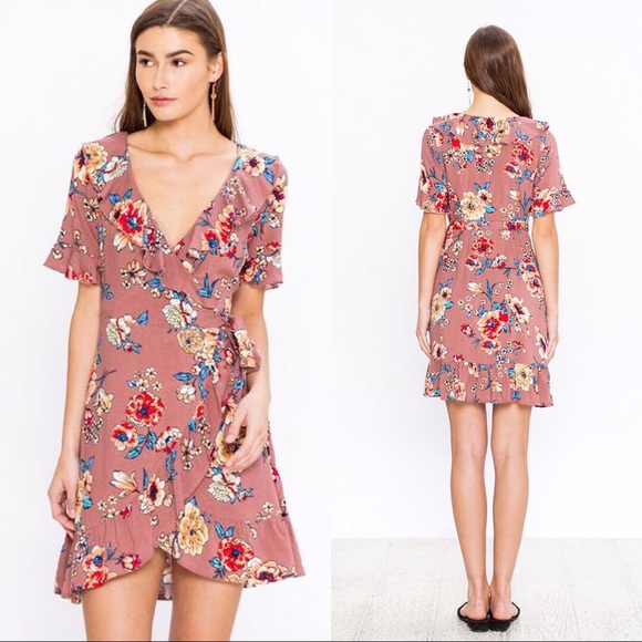 flying tomato wrap dress